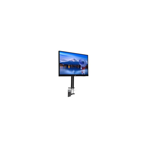 Iiyama Der einfache und funktionelle Einzel-Monitorarm - Klemme - 10 kg - 25,4 cm (10") - 76,2 cm (30") - 100 x 100 mm - Schwarz