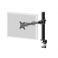 Iiyama Der einfache und funktionelle Einzel-Monitorarm - Klemme - 10 kg - 25,4 cm (10") - 76,2 cm (30") - 100 x 100 mm - Schwarz