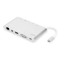 DIGITUS DA-70861 - Universal Docking Station, USB-C, 11...