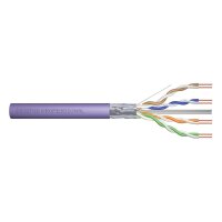 DIGITUS DK-1623-VH-1 - CAT 6 F-UTP Installationskabel, 250 MHz Eca (EN 50575), AWG 23/1, Simplex, Violett