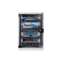 DIGITUS DN-10-09U - 254 mm (10") 9HE Wandgehäuse 464x312x300 mm, Farbe Grau (RAL 7035)