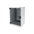 DIGITUS DN-10-09U - 254 mm (10") 9HE Wandgehäuse 464x312x300 mm, Farbe Grau (RAL 7035)