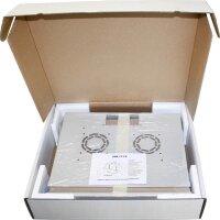 DIGITUS DN-19-07U-S-1 - 7HE Wandgehäuse, SOHO, unmontiert 370x540x400 mm, Glastür, grau