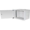 DIGITUS DN-19-07U-S-1 - 7HE Wandgehäuse, SOHO, unmontiert 370x540x400 mm, Glastür, grau