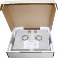 DIGITUS DN-19-07U-S-1 - 7HE Wandgehäuse, SOHO, unmontiert 370x540x400 mm, Glastür, grau