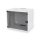 DIGITUS DN-19-07U-S-1 - 7HE Wandgehäuse, SOHO, unmontiert 370x540x400 mm, Glastür, grau