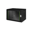 DIGITUS DN-19-07U-SW - 7HE Wandgehäuse, Unique 420x600x450 mm, Farbe Schwarz (RAL 9005)