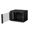 DIGITUS DN-19-07U-SW - 7HE Wandgehäuse, Unique 420x600x450 mm, Farbe Schwarz (RAL 9005)