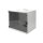 DIGITUS DN-19-09U-S-1 - 9HE Wandgehäuse, SOHO, unmontiert 460x540x400 mm, Glastür, grau