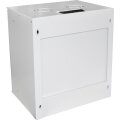 DIGITUS DN-19-12U-S-1 - 12HE Wandgehäuse, SOHO, unmontiert 595x540x400 mm, Glastür,grau