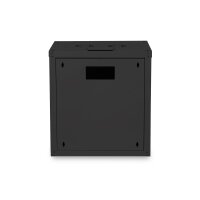DIGITUS DN-19-12U-SW - 12HE Wandgehäuse, Unique 643x600x450 mm, Farbe Schwarz (RAL 9005)