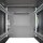 DIGITUS DN-19-26U-6/8-B-1 - 26HE Netzwerkschrank, Unique 1342x600x800 mm, Farbe Schwarz (RAL 9005)