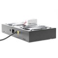 DIGITUS DN-19-FAN-2-WM-T-SW - Dachlüftereinheit für Wandgehäuse 2 Lüfter, Therm., Schalt., Schwarz (RAL 9005)