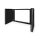DIGITUS DN-19-PB-8U-SW - 8HE Wandmontage Patch-Halter,372x505x250 mm tiefenverstellbar, stapelbar, schwarz (RAL 9005)