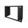 DIGITUS DN-19-PB-8U-SW - 8HE Wandmontage Patch-Halter,372x505x250 mm tiefenverstellbar, stapelbar, schwarz (RAL 9005)