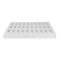 DIGITUS DN-19-TRAY-2-600 - 1HE ausziehb. Fachboden für 600 mm Tiefe Schränke 40x485x368 mm, bis 25 kg, grau (RAL 7035)