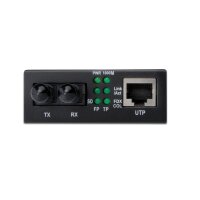 DIGITUS DN-82010-1 - Fast Ethernet Medienkonverter, Multimode ST Stecker, 1310nm, bis zu 2km