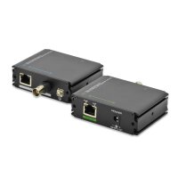 DIGITUS DN-82060 - Fast Ethernet PoE VDSL Extender over CAT / Koaxial 1-port 10/100Mbps PoE in / 1-port out