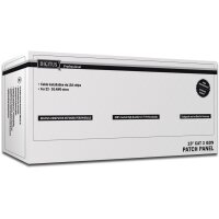 DIGITUS DN-91350-1 - CAT 3 ISDN Patch Panel, ungeschirmt, 50-Port RJ45, 8P4C, LSA, 1HE, Rack Mount, grau, 482x44x109