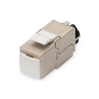 DIGITUS DN-93617-24 - CAT 6A Keystone Modul, geschirmt werkzeuf. Montage, Set 24 Stk.