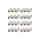 DIGITUS DN-93617-24 - CAT 6A Keystone Modul, geschirmt werkzeuf. Montage, Set 24 Stk.