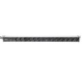 DIGITUS DN-95405 - Aluminium PDU, Rack Mount, 12x Schutzkontakt 2x 16A, 250VAC 50/60Hz, Überlastschutz