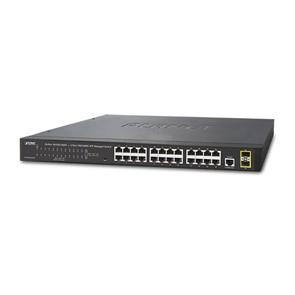 19" Switch, 24x10/100/1000T