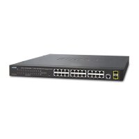 19" Switch, 24x10/100/1000T