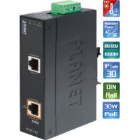 PoE Energieversorger  802.3at 10/100/1000 Mbps, max.56V, 30W