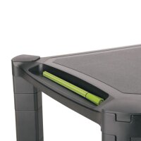 Neomounts NSMONITOR20 Monitor-/Laptop-Erhöhung - höhenverstellbar - universal - Freistehend - 10 kg - 25,4 cm (10") - 81,3 cm (32") - Höhenverstellung - Schwarz