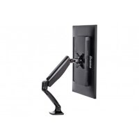 Iiyama Eleganter und stilvoller Gasdruckfederarm - Klemme - 5 kg - 25,4 cm (10") - 68,6 cm (27") - 100 x 100 mm - Schwarz