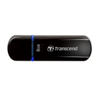 Transcend JetFlash elite 600 - 8 GB - USB Typ-A - 2.0 - Kappe - 10,3 g - Schwarz