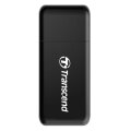 Transcend RDF5 - MicroSDHC - MicroSDXC - SDHC - SDXC - Schwarz - CE/FCC/BSMI/KC/RCM/EAC - USB 3.2 Gen 1 (3.1 Gen 1) Type-A - 5 V - 24 mm