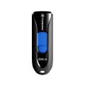 Transcend JetFlash 790 32GB - 32 GB - USB Typ-A - 3.2 Gen 1 (3.1 Gen 1) - Dia - 18 g - Schwarz - Blau