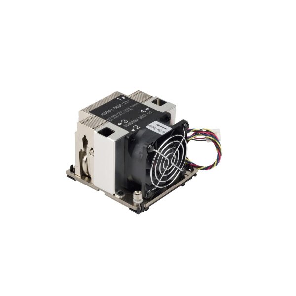 Supermicro SNK-P0068AP4 - Luftkühlung - 6 cm - 8400 RPM - Schwarz - Nickel