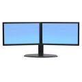 Ergotron Neo Flex Dual Monitor Lift Stand - 6,4 kg - 62,2 cm (24.5") - 75 x 75 mm - 100 x 100 mm - Höhenverstellung - Schwarz
