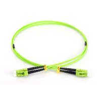 DIGITUS DK-2533-02-5 - LWL Patchkabel, Duplex, LC zu LC MM OM5 50/125 µ, 2 m