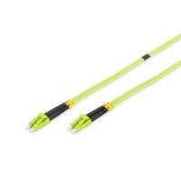 DIGITUS DK-2533-03-5 - LWL Patchkabel, Duplex, LC zu LC MM OM5 50/125 µ, 3 m