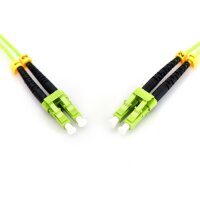 DIGITUS DK-2533-03-5 - LWL Patchkabel, Duplex, LC zu LC MM OM5 50/125 µ, 3 m