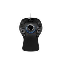 3Dconnexion SpaceMouse Pro - USB - Schwarz - Grau - Kabel...
