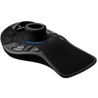 3Dconnexion SpaceMouse Pro - USB - Schwarz - Grau - Kabel - Windows 8/7/Vista/XP Mac OS X v. 10.4.6 + Linux Red Hat Enterprise WS 4,5; Novell SuSE Linux... - 142 mm - 204 mm