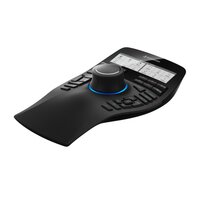 3Dconnexion SpaceMouse Enterprise - Linkshändig - USB Typ-A - Schwarz