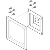 Neomounts FPMA-VESA100 VESA-Adapter 10-30" - Schwarz - Stahl - 25 kg - 75 x 75 mm - 76,2 cm (30") - 25,4 cm (10")