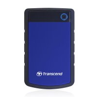 Transcend 2TB StoreJet 25H3 - 2 TB - 2.5" - 3.2 Gen 1 (3.1 Gen 1) - Schwarz - Blau
