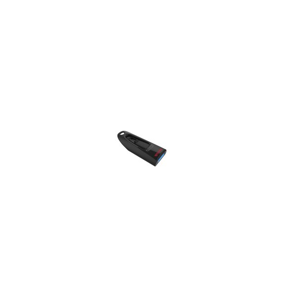 SanDisk Ultra - 32 GB - USB Typ-A - 3.2 Gen 1 (3.1 Gen 1) - 100 MB/s - Dia - Schwarz