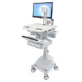 Ergotron StyleView - Multimedia-Wagen - Aluminium - Grau - Weiß - Aluminium - Kunststoff - Zink Stahl - Flachbildschirm - 16,8 kg - 61 cm (24")