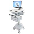 Ergotron StyleView - Multimedia-Wagen - Aluminium - Grau - Weiß - Aluminium - Kunststoff - Zink Stahl - Flachbildschirm - 16,8 kg - 61 cm (24")