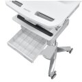 Ergotron StyleView - Multimedia-Wagen - Aluminium - Grau - Weiß - Aluminium - Kunststoff - Zink Stahl - Flachbildschirm - 15,9 kg - 61 cm (24")