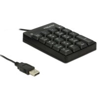 Delock 12481 - USB - Universal - Schwarz - 1,5 m - USB - 81 mm