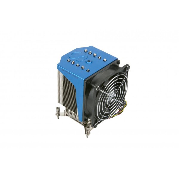 Supermicro SNK-P0051AP4 - Luftkühlung - 3800 RPM - Schwarz - Blau - Metallisch - Silber